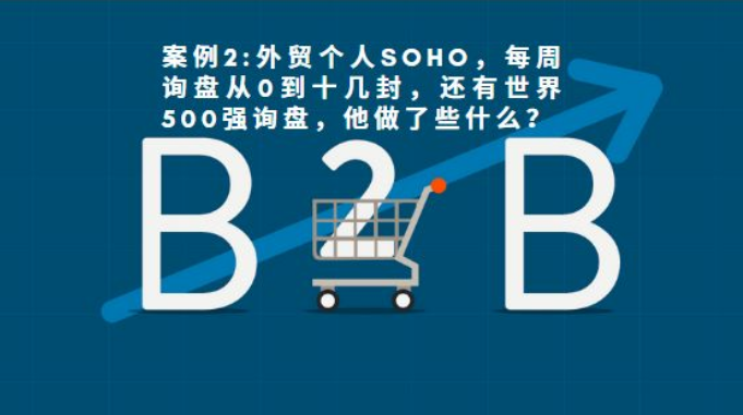 外贸个人Soho，每周询盘从0到十几封，甚至拿到了世界500强询盘，他做了些什么？