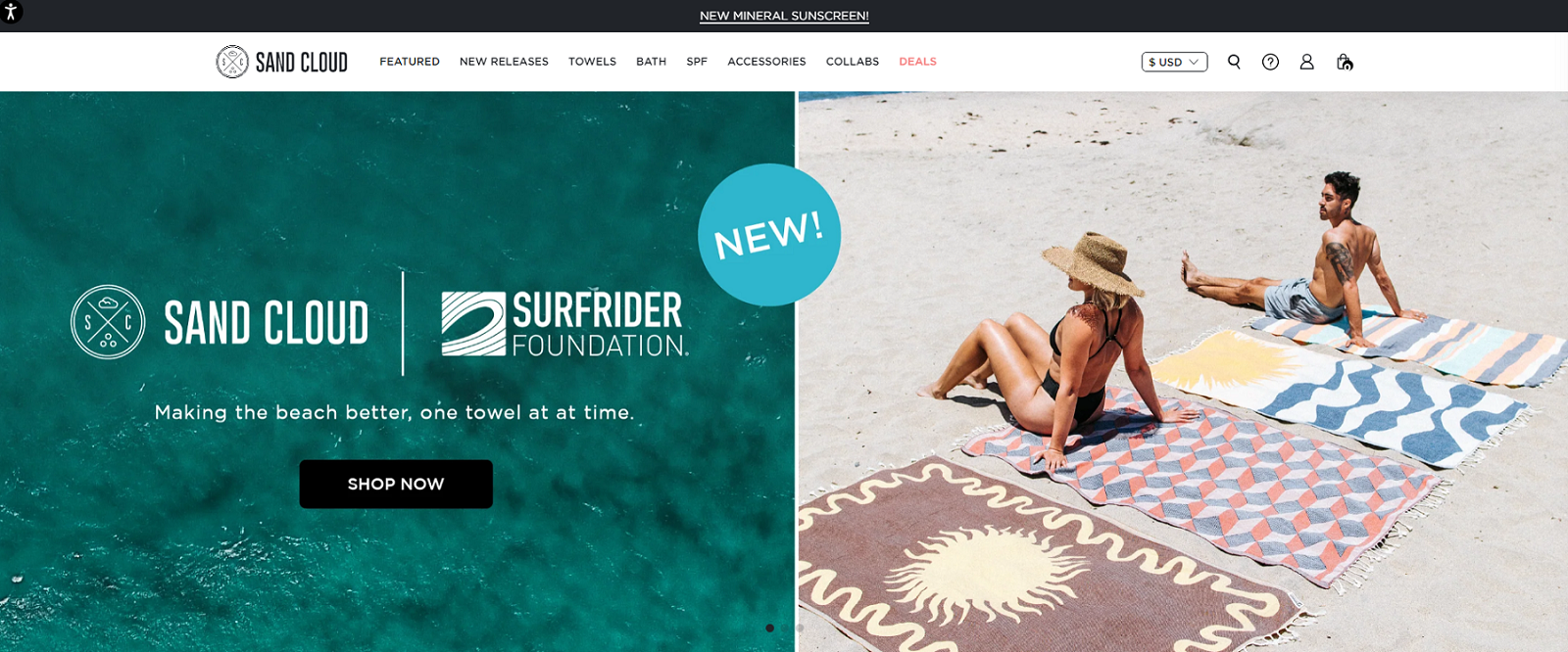 独立站优秀案例分析：沙滩巾品牌如何借助“公益营销”突出重围？